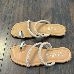 Gorgeous Women's Beige Sandals. Worn a few times only